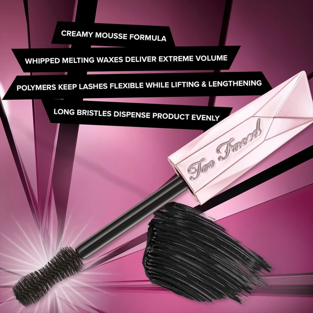 Too Faced Damn Girl! 24-Hour Volumizing Mascara - Black